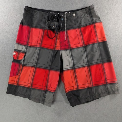 Hurley mens phantom plaid - phantom,